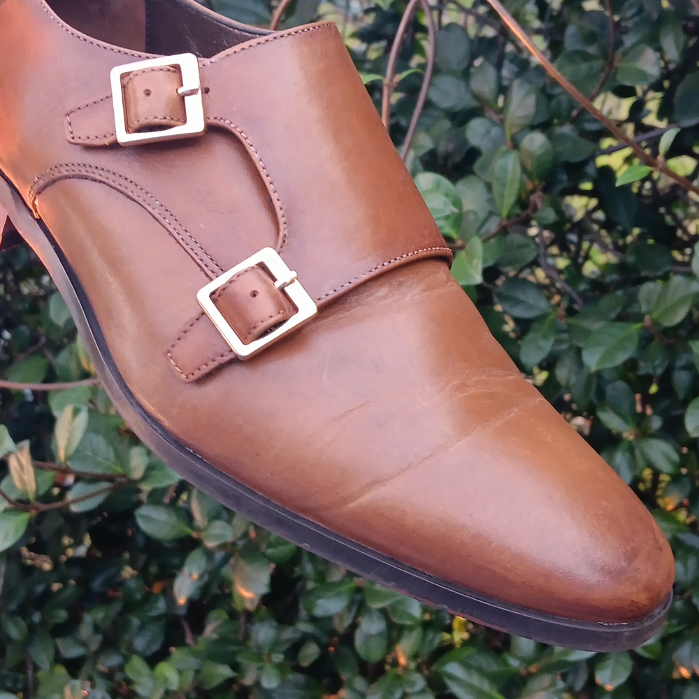 Russo Brunello Men's Hand Made Double Monk Strap Luxury Shoe 👞 - Picture 11 of 17